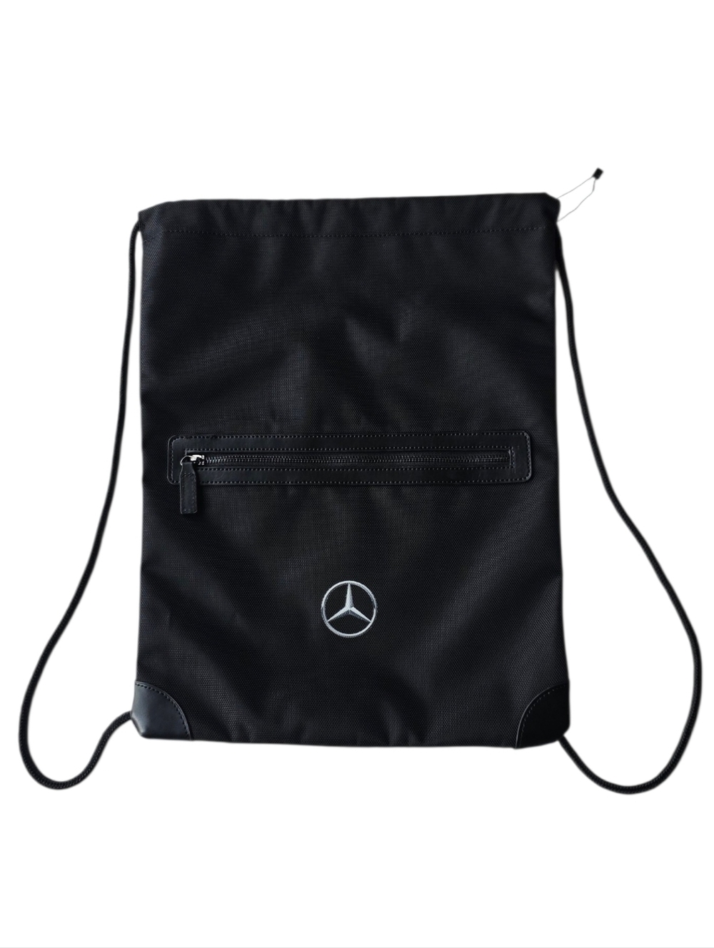 Mer Upscale Drawstring Bag Black - Mercedes-Benz NWOT - Picture 2 of 6